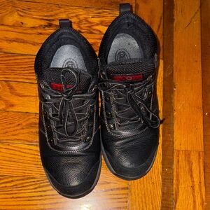 Orthofeet Delta black non-slip waterproof women’s shoes